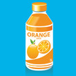 Vector: Bottle of Orange Juice Bottle of Orange Juice