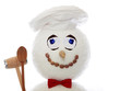 snowman cooking