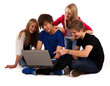 20.11.11 teenager laptop glücklich