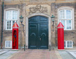 Amalienborg castle in Copenhagen