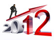High resolution conceptual 3D 2012 year High resolution conceptual 3D 2012 year