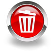 Photo: red trash button red trash button
