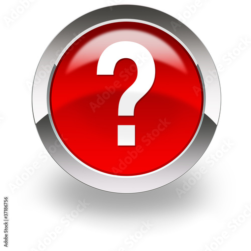Illustration: red question mark icon red question mark icon