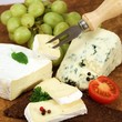 Camembert und Blauschimmelkäse