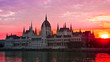 The House of Parliament, Budapest, at sunrise