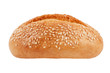 The little red-cheeked French bun with sesame seeds
