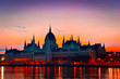 The House of Parliament, Budapest, just before sunrise