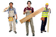 Photo: Three carpenters Three carpenters