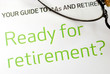 Photo: Getting ready for retirement concept of financial planning Getting ready for retirement concept of financial planning