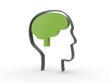 3d Icon Brain