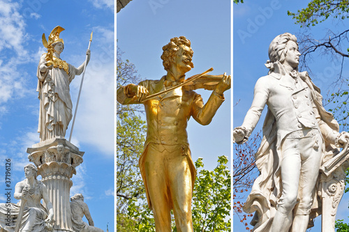 Photo: mozart und strauß mozart und strauß