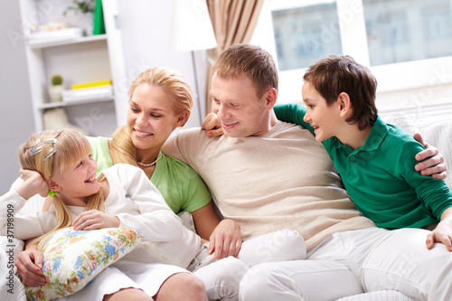 Photo: Happy family Happy family