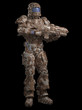 Space Marine Trooper in Desert Camo