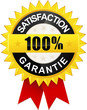 Sticker "Satisfaction 100% Garantie"