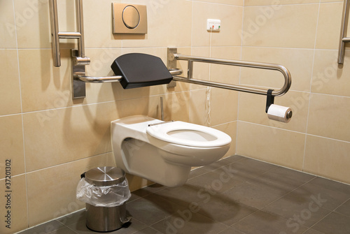 Photo: toilet for disabled people toilet for disabled people