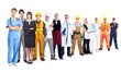 Group of industrial workers.