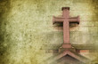 old stone cross