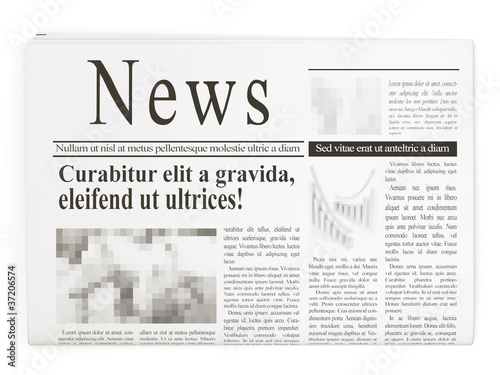 Illustration: Newspaper Newspaper