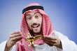 Diversity concept with young arab