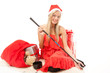 Foto: With a golf club and presents With a golf club and presents