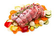 arrosto di vitello con verdure