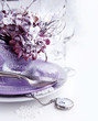 Winter table setting