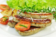 Photo: Grillwürstchen mit Salat Grillwürstchen mit Salat