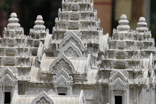 Photo: Model of Ankor wat, Cambodia. Model of Ankor wat, Cambodia.