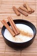 Semolina with milk and cinnamon Semolina with milk and cinnamon