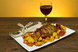 arrosto con patate al forno