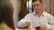 Video: couple having dinner couple having dinner