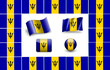 Barbados Flag