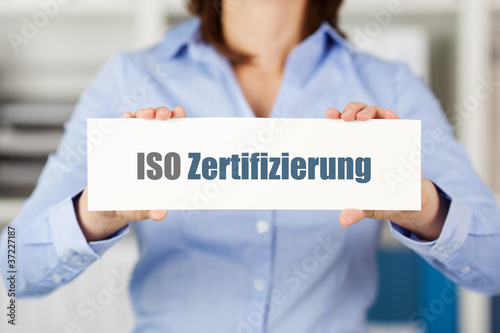 Photo: ISO Zertifizierung ISO Zertifizierung