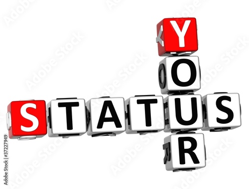 Illustration: 3D Your Status Crossword 3D Your Status Crossword