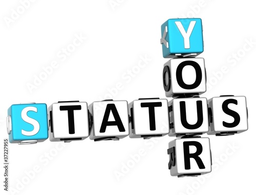 Illustration: 3D Your Status Crossword 3D Your Status Crossword