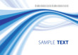 Blue abstract background. Vector