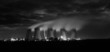 night time power station