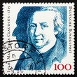 Postage stamp Germany 1990 Matthias Claudius, poet