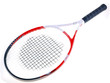 tennis racket isolated on white background