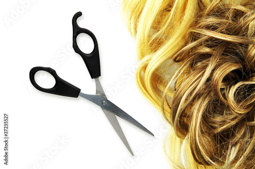 Photo: hairdresser scissors hairdresser scissors
