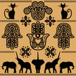 ethnic decorative pattern