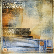 grungy denim background