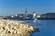 Rhein bei Niedrigwasser