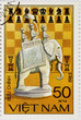 postage stamp dedicated to Chess