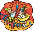 Kids celebrating
