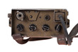 Vintage soviet army radio station