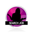 bouton recherche d'emploi