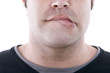 lip biting