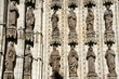 Statue in una facciata della Cattedrale di Siviglia, la Giralda