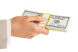 Dollars in hand